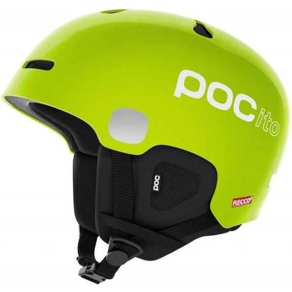 Шолом гірськолижний Poc POCito Auric Spin Fluorescent Yellow/Green XS/S (1033-PC 104988234XSS1)