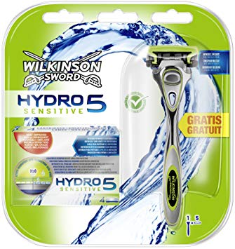 Верстат для гоління Wilkinson Sword (Schick) HYDRO 5 Sensitive + 4 картриджа (01252)