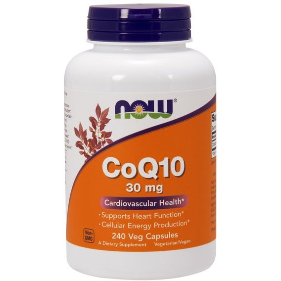 Коэнзим NOW Foods CoQ10 30 mg 240 Veg Caps