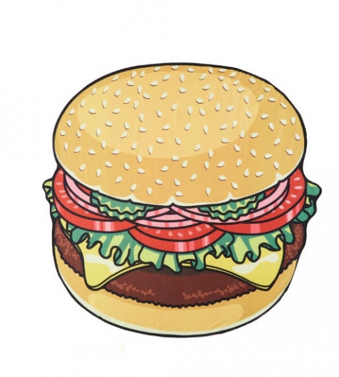 Пляжний килимок Mat Hamburger Різнокольоровий (ds121462)