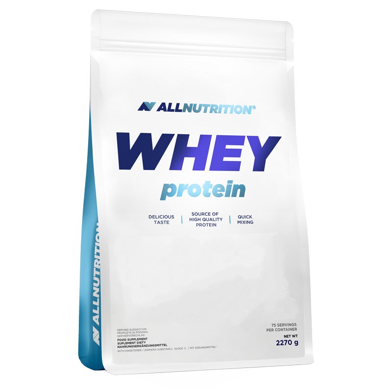 Протеин All Nutrition Whey Protein 2270 g /68 servings/ Chocolate Nougat Caramel