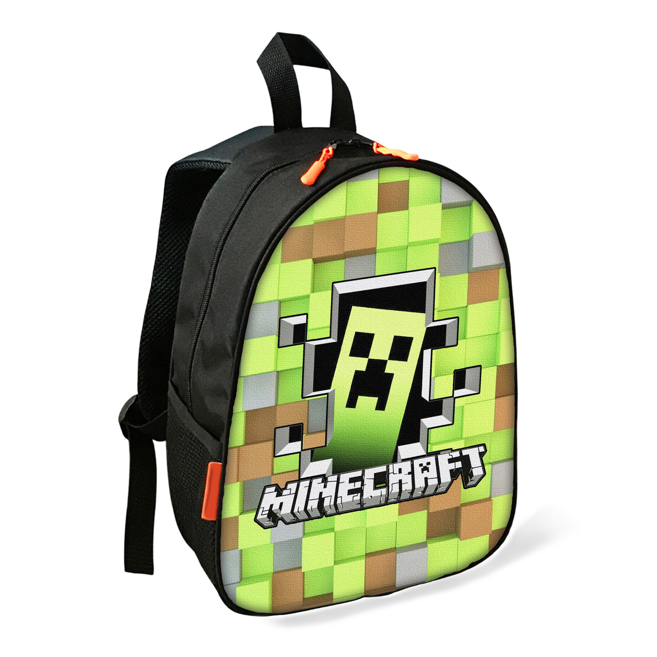 Дитячий шкільний рюкзак Minecraft Кріпер 34х27х13 см, різнокольоровий