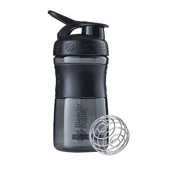 Шейкер спортивний Blender Bottle SportMixer 20oz/590ml Black (1838398004)