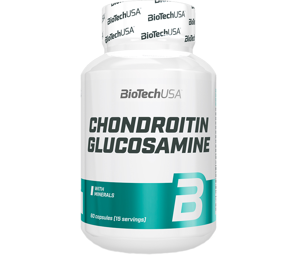 Хондропротектор (для спорта) BioTechUSA Chondroitin Glucosamine 60 Caps