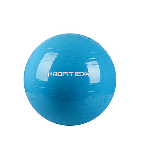 Гимнастический мяч для фитнеса 65 см Синий (MS 0382B)