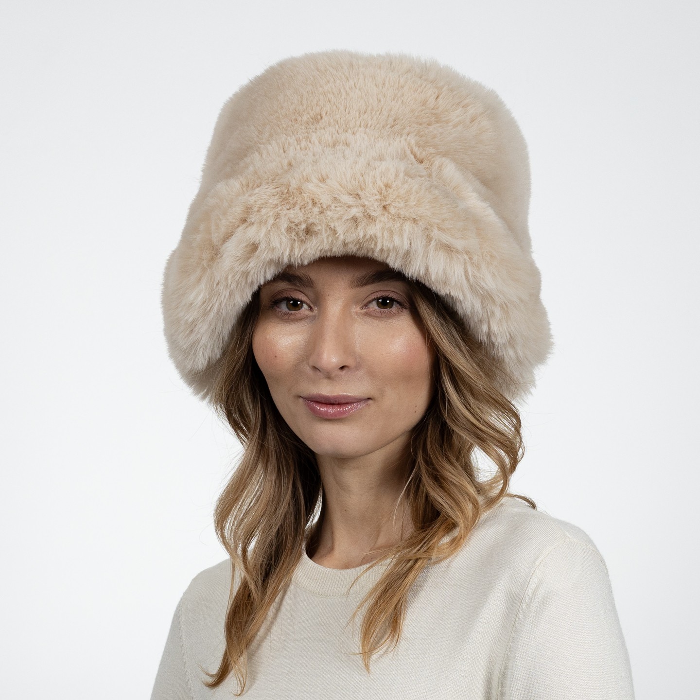 Панама женская LuckyLOOK Сальма One Size Бежевый 640-917