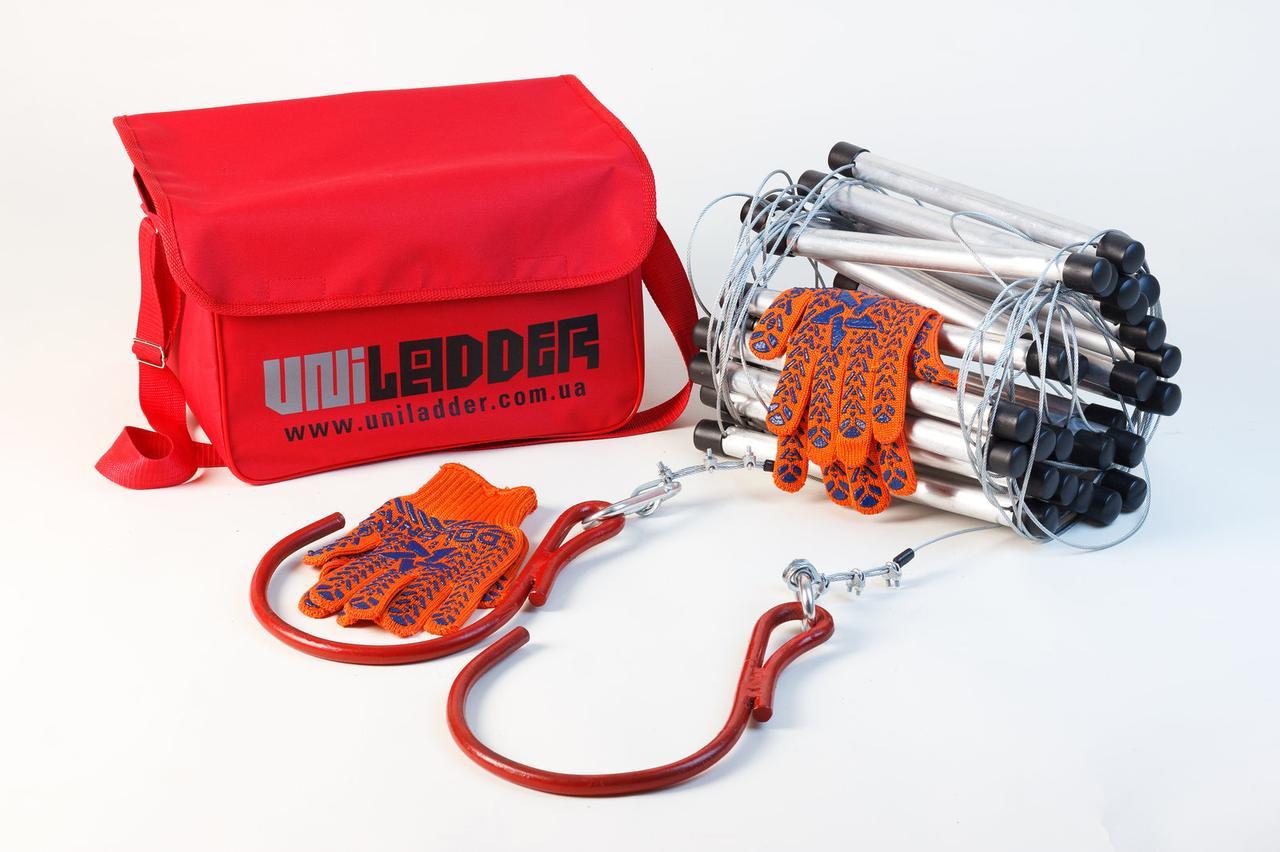 Універсальні рятувальні сходи Uniladder 1L-1000 Silver (2d-66)