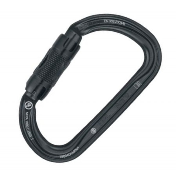 Карабин Petzl Am'D Twist-lock Black (1052-M34A RLN)