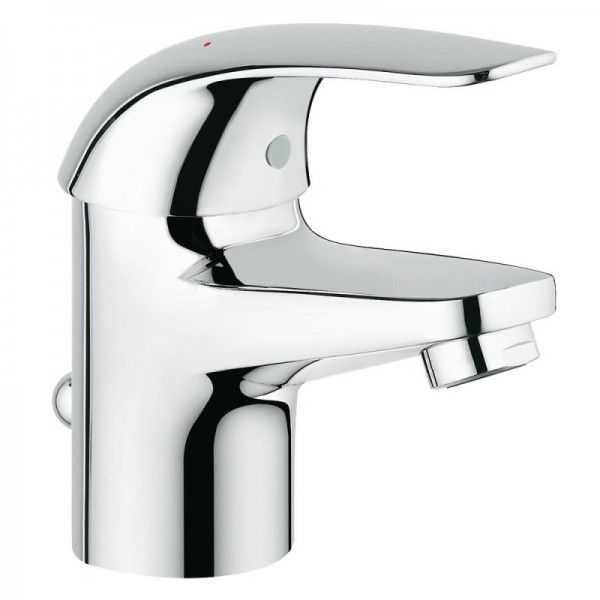 Змішувач для умивальника з донним клапаном Grohe Euroeco 23262000