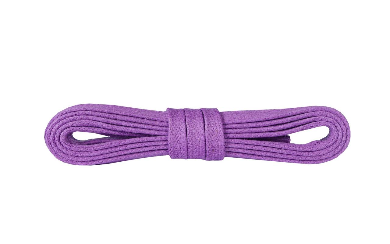 Шнурки для обуви Kaps вощеные плоские 120 см Фиолетовые