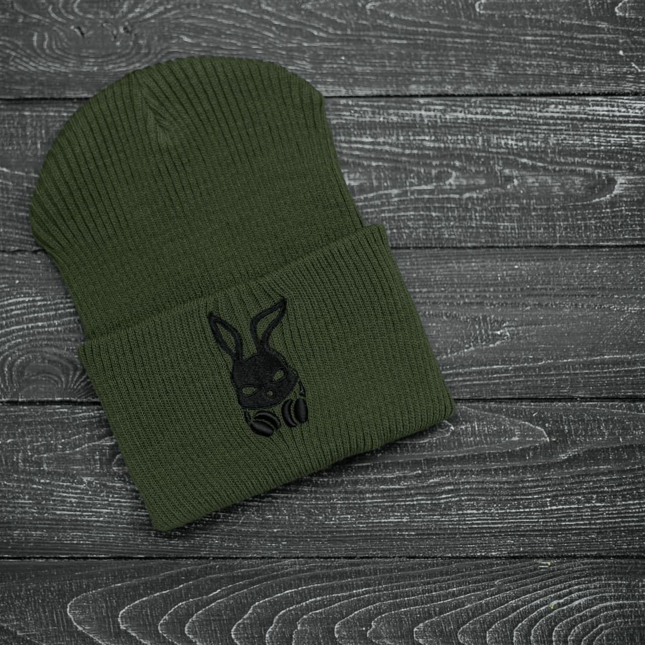 Шапка Intruder Bunny logo Хаки (1607421966 )