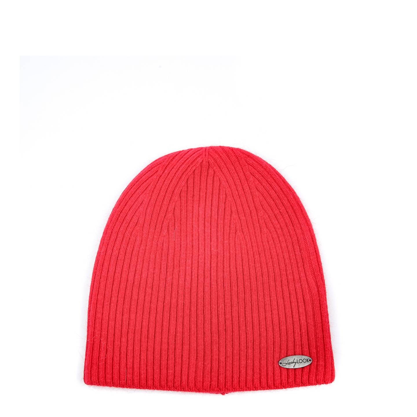 Шапка бини мужская LuckyLOOK Ярема One Size Красный 725-072