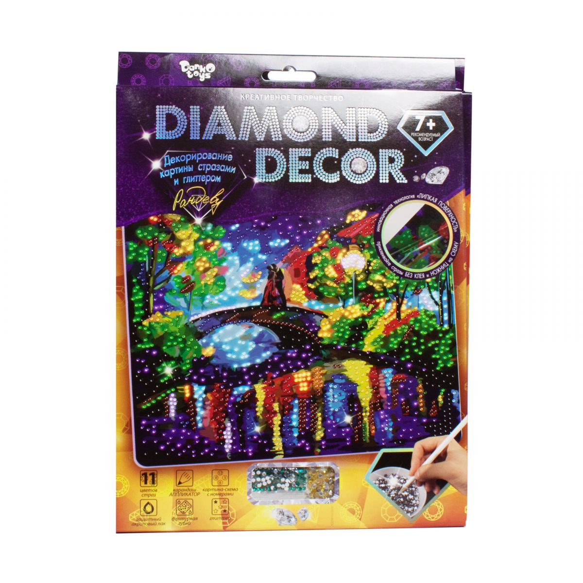 Набор для творчества Dankotoys Diamond Decor Рандеву (DD-01-07)