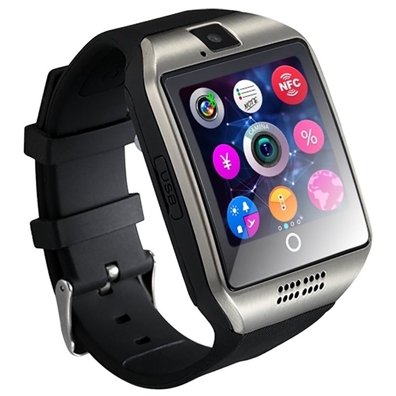 Смарт-годинник Smart Watch Q18 Сріблясті (14-SW-Q18-02)