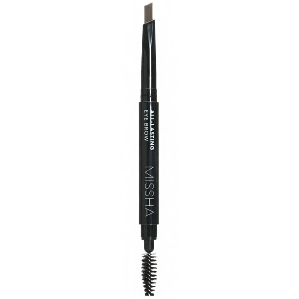 Автоматический карандаш для бровей Missha All Lasting Eyebrow Pensil - Dark Brown 0,2 г