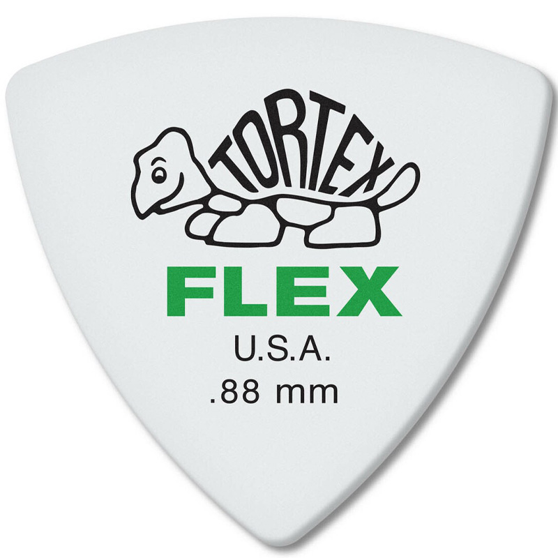 Медиатор Dunlop 456-088 Tortex Flex Triangle Pick 0.88 mm (1 шт.)