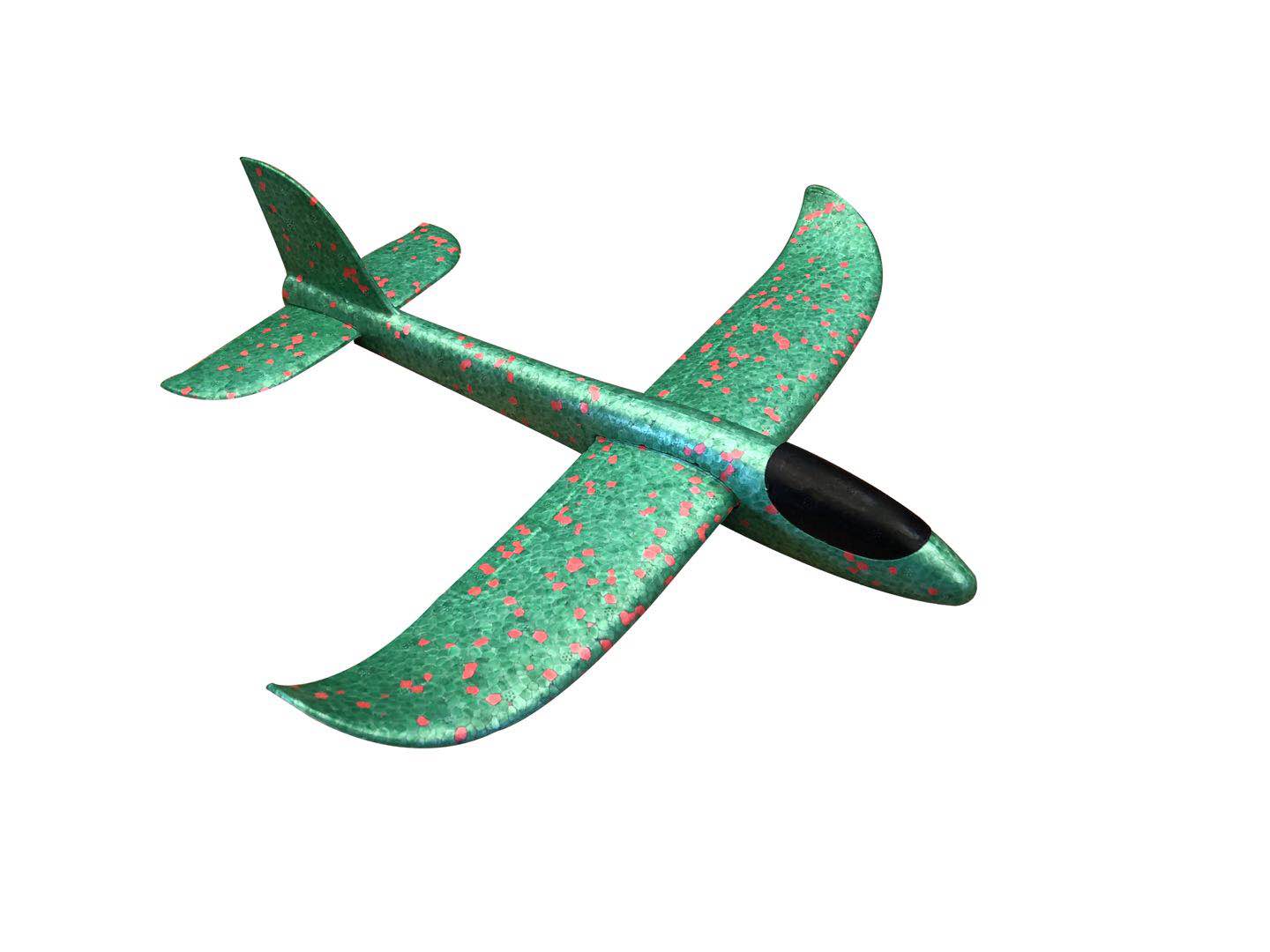 Детский самолет-планер 48х46 см Зеленый (6755-4)