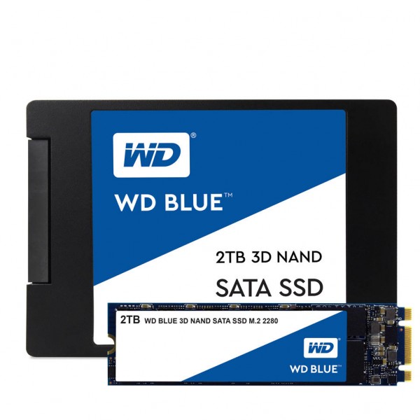 Накопичувач Western Digital Blue SSD 2TB 2.5 SATAIII 3D NAND (F00162997)