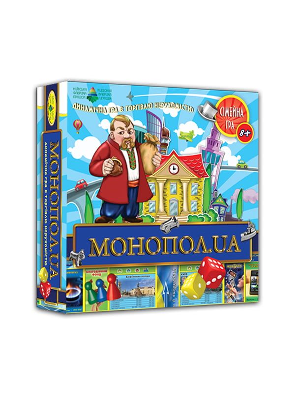 Настольная игра Монопол UA укр MiC (82210)