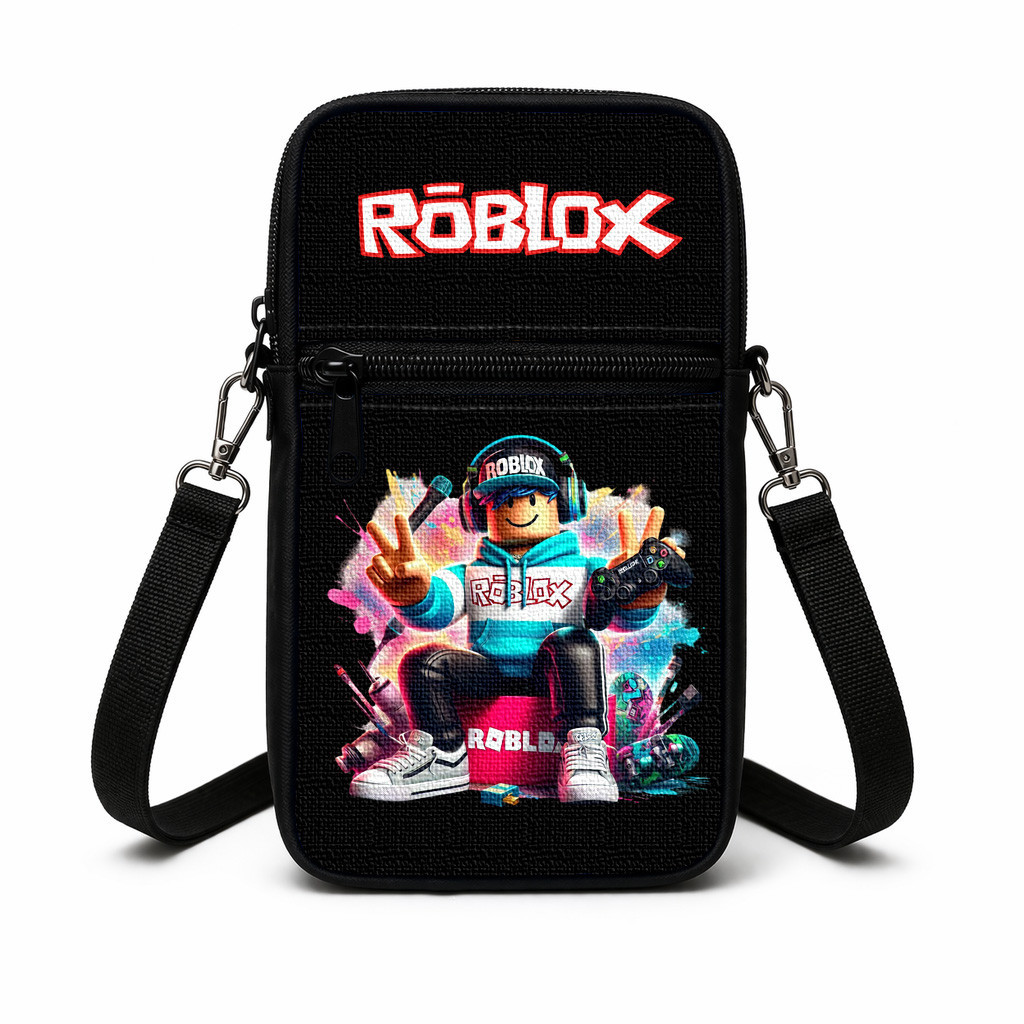 Дитяча сумка через плечо з принтом Roblox 19×10×5 см — арт. 3017640912