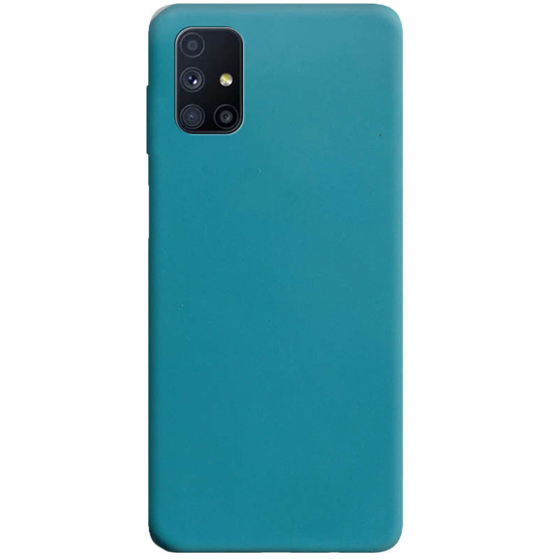 Силіконовий Чохол Candy для Samsung Galaxy M51 (Синій / Powder Blue) 1067351