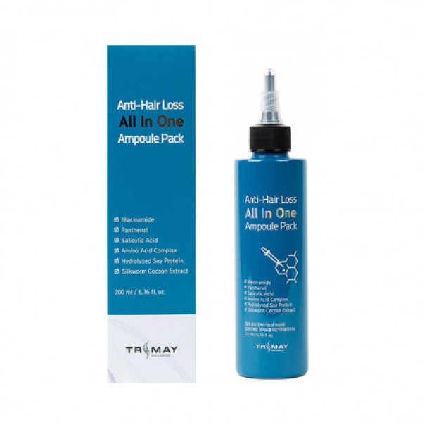 Маска-сыворотка против выпадения волос Trimay Anti-Hair Loss All In One Ampoule Pack 200 мл (8809706860329)