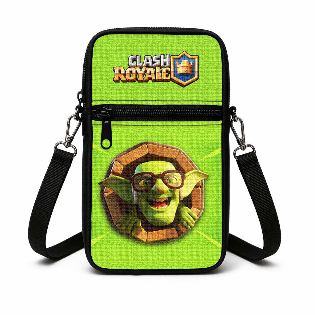 Дитяча сумка через плече Clash Royale 19×10×5 см, багатокольорова