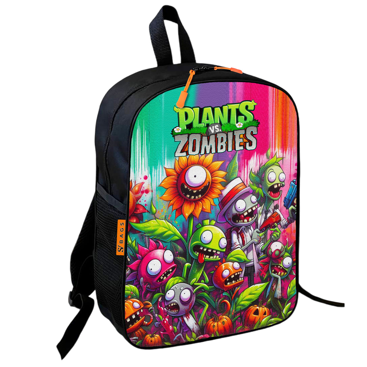 Дитячий шкільний рюкзак Plants vs. Zombies, 36х27х13 см, багатоколірний