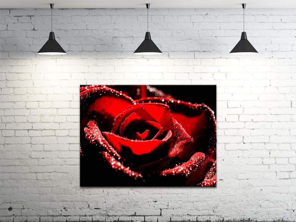 Картина на полотні ProfART S4560-c12 45 x 60 см Троянда (hub_tbsp92998)