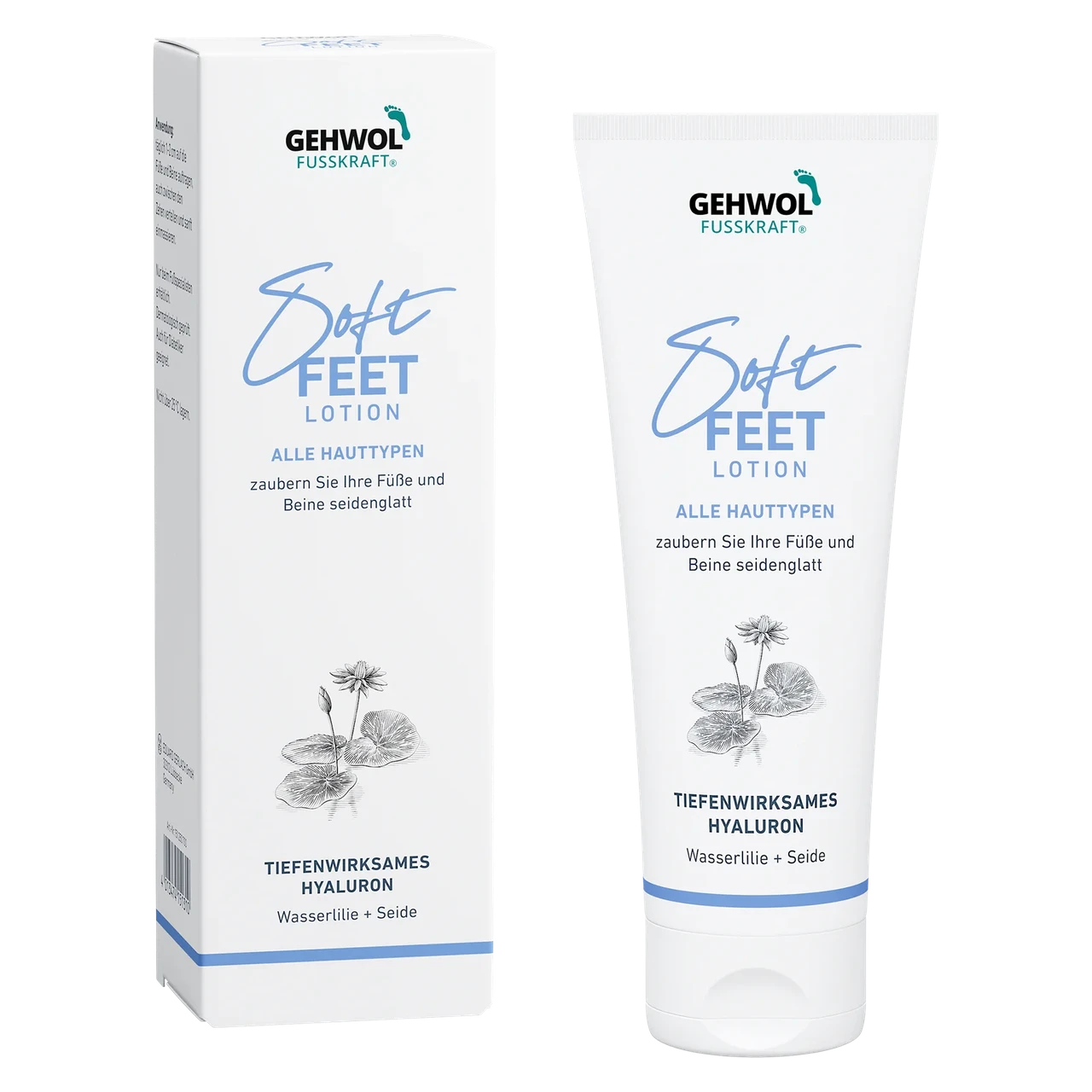 Лосьон Gehwol Soft Feet Lotion Водяная лилия и шелк 125 мл