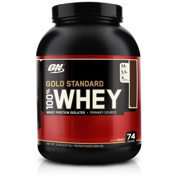 Протеин Optimum Nutrition 100% Whey Gold Standard 2270 g /72 servings/ Rocky Road