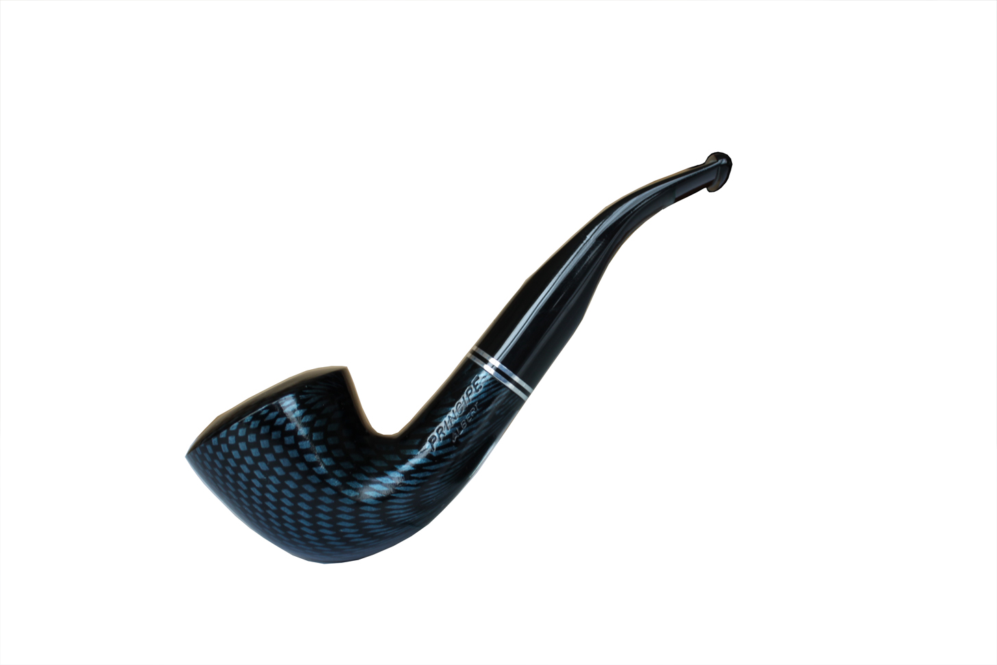Курильна трубка Principe Albert 1846-07 Carbono Blue (1846-07 PA)