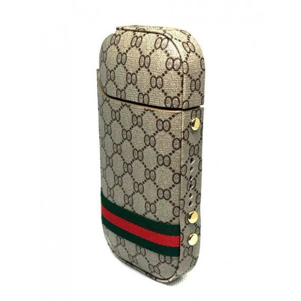 Чохол Smokefree для IQOS 2.4 Plus Сап'ян Gucci Бежевий (arbc5888)