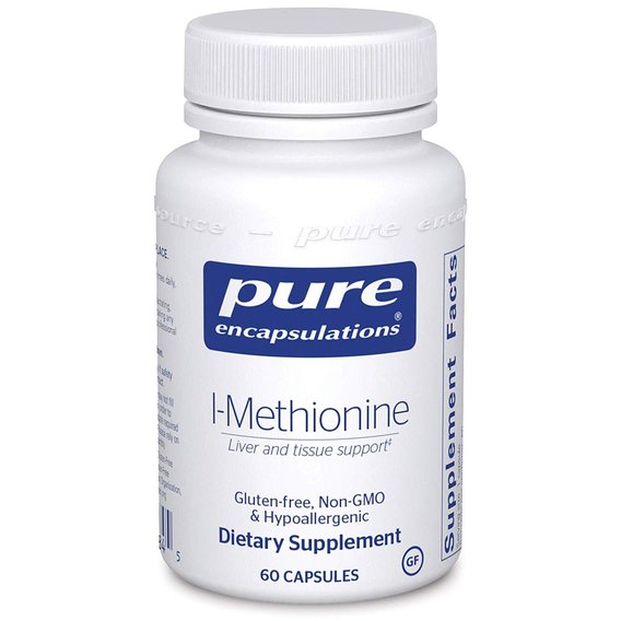 Метионин Pure Encapsulations L-Methionine 60 Caps PE-00184