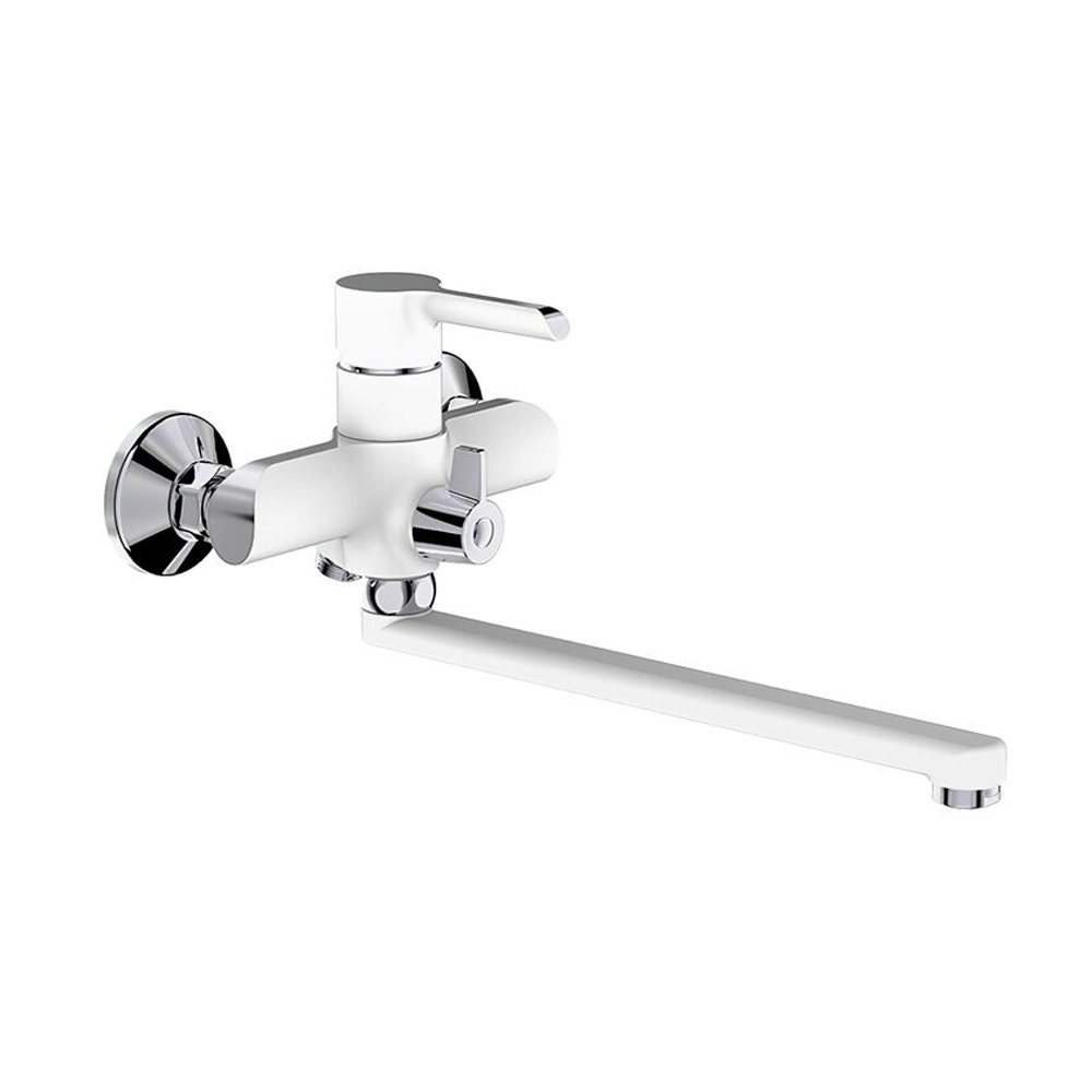 Смеситель для ванны Mixxus Premium Edem 006 Euro Белый (320266)
