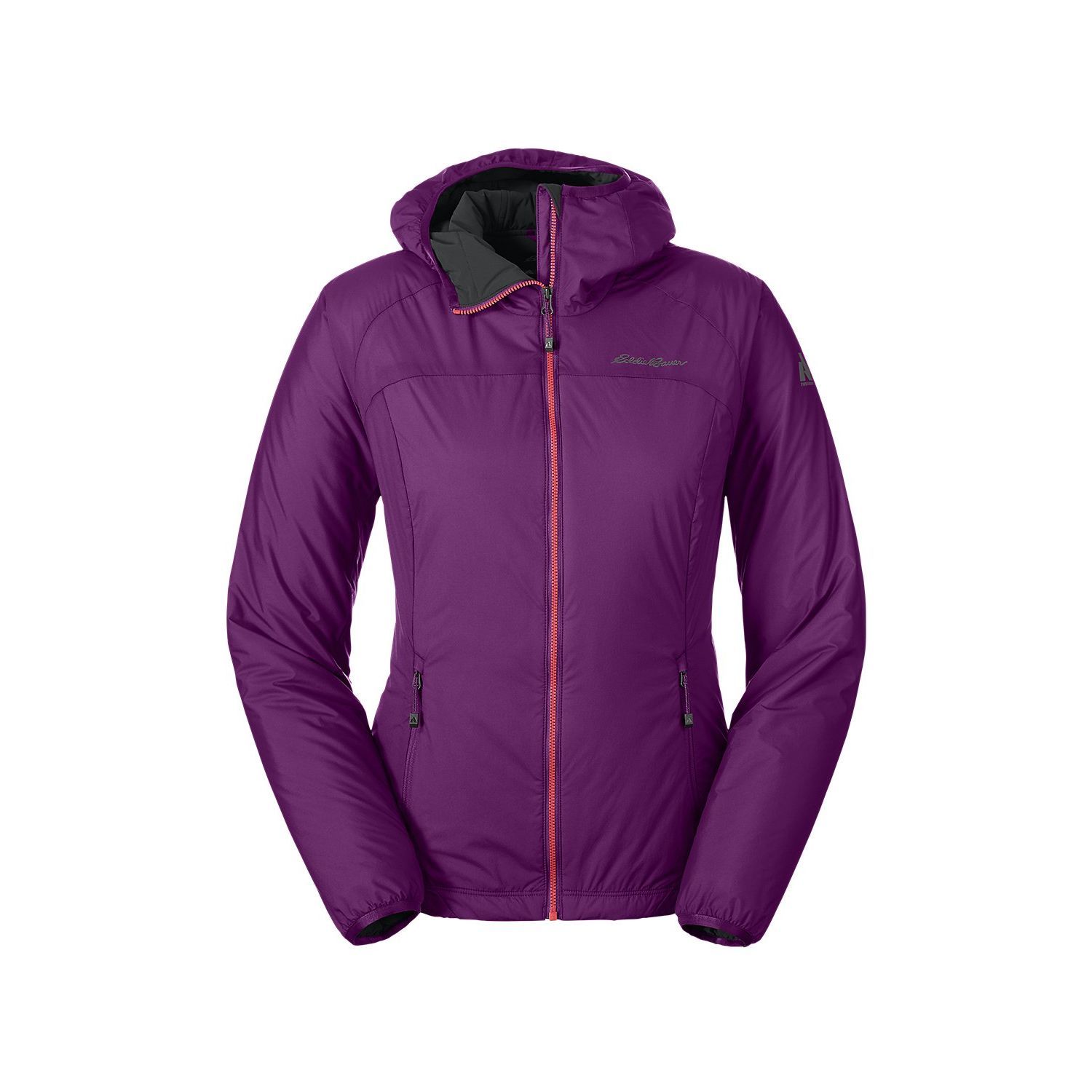 Куртка Eddie Bauer Womens IgniteLite Flux 60 Hooded Jacket PANSY S Фиолетовый (1284PAN)
