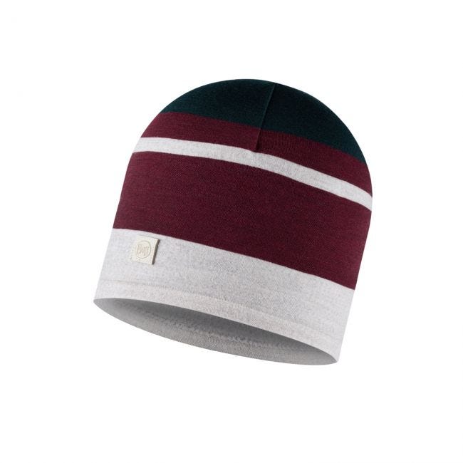 Шапка Buff Merino Move Beaney One Size Бордовый
