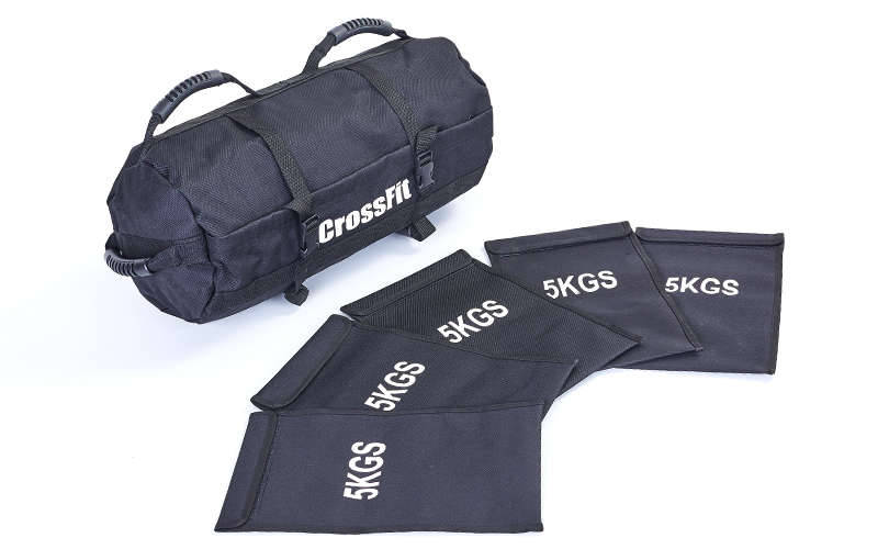Сумка для кросфіту Zelart Sandbag FI-6232-2 23 кг Чорний