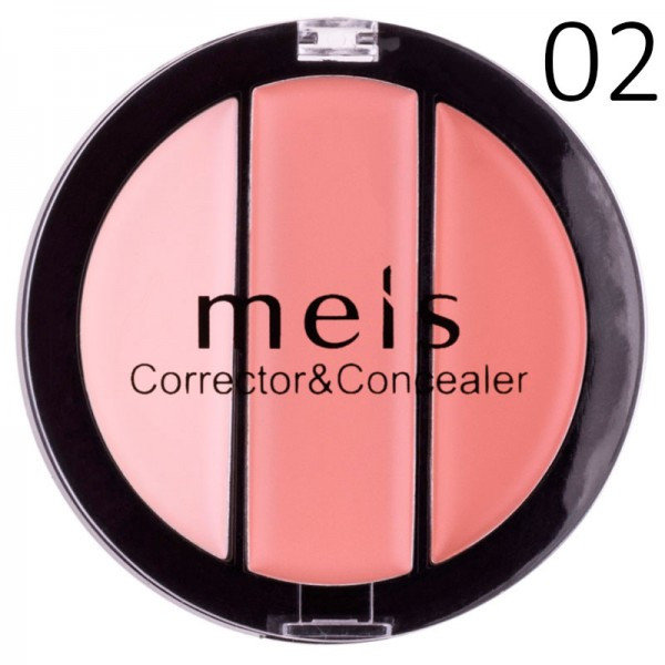 Тональний засіб Meis Corrector and Concealer 3 кольори тон 2 (hub_osNj36263)