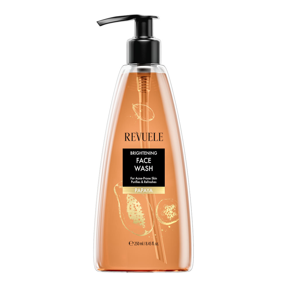 Освітлюючий гель для вмивання Папайя FRUITY FACE CARE Revuele 250 мл