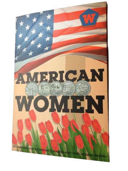 Капсульний альбом для монет Women Жінки Америки 2022-2025 30 мм Різнокольоровий (hub_82ccvv)