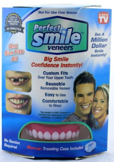 Знімні вініри для зубів Perfect Smile Veneers