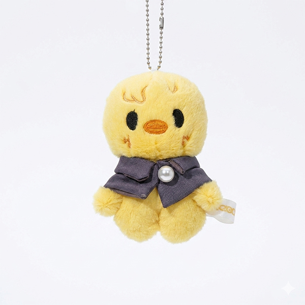 Брелок Bioworld BbokAri Фелікс Stray Kids, жовтий плюш, 10 см