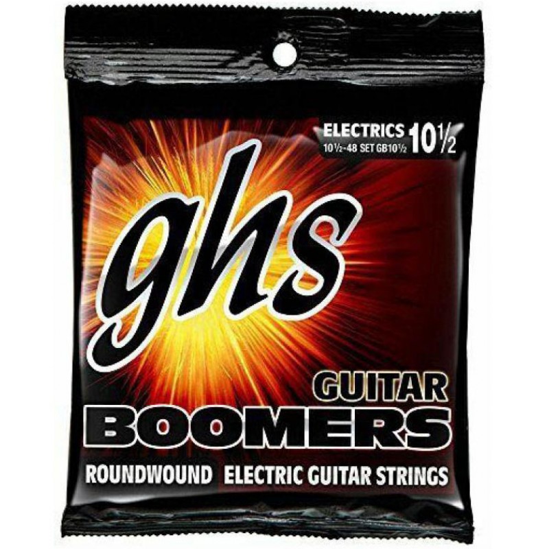 Струни для електрогітари GHS GB10 1/2 Boomers Light Plus Electric Guitar Strings 10.5/48