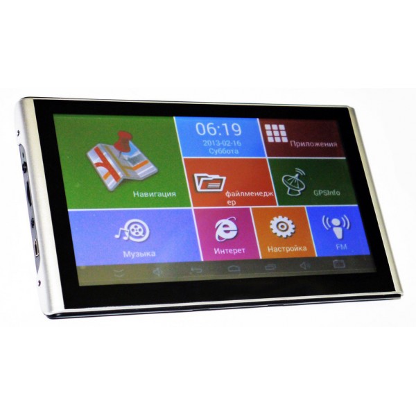GPS навігатор AG 7002 (X7) - GPS + 4 Ядра + 8Gb + Android 7''