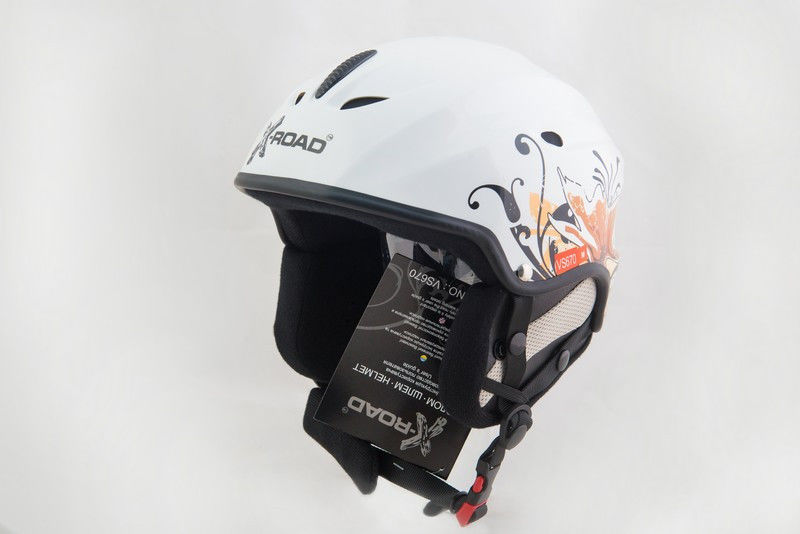 Шлем горнолыжный X-Road VS 670 white+cp 55-56 White (XROAD-VS670WHITE-CPS)