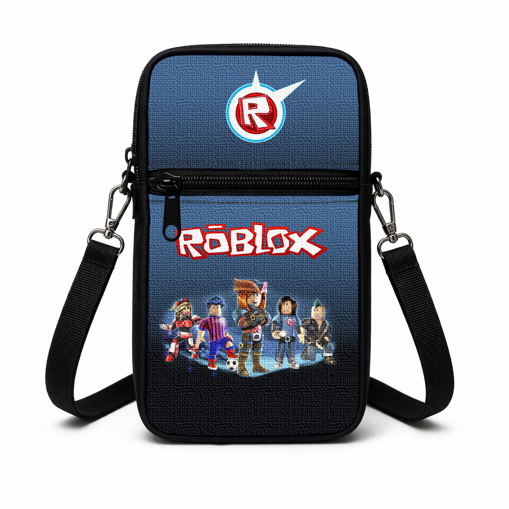 Дитяча сумка через плече з принтом Roblox, 19×10×5 см — арт. 3017640889