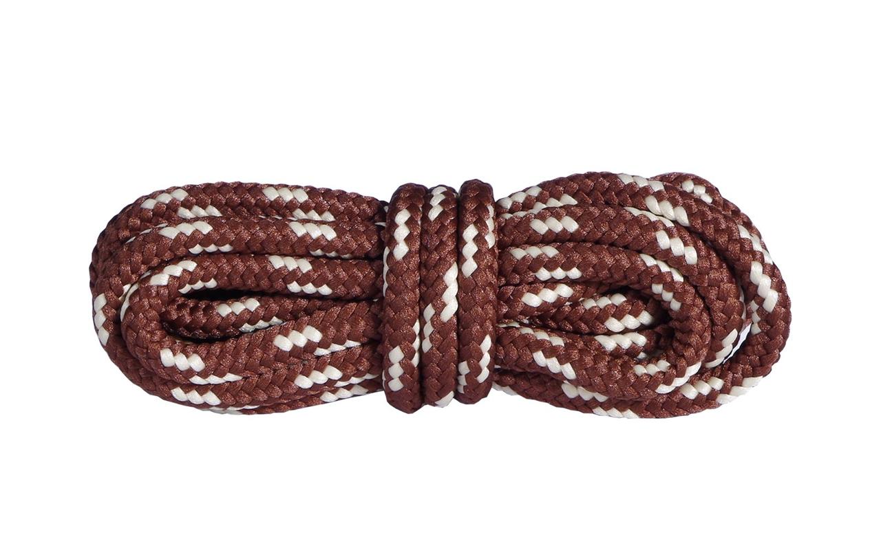 Шнурки для взуття Mountval Laces 150 см Коричневий з бежевим