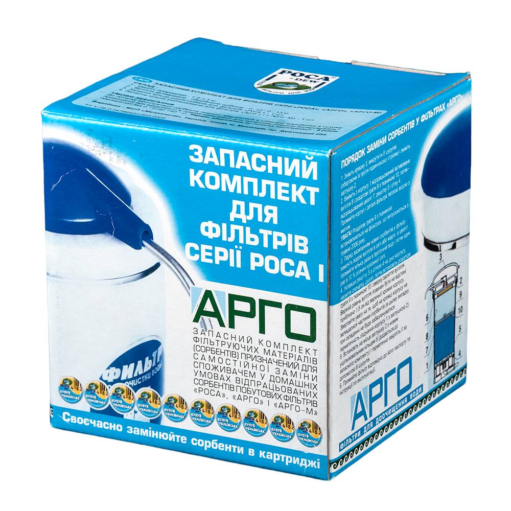 Сменные фильтрующие загрузки для фильтров Роса Арго (172)