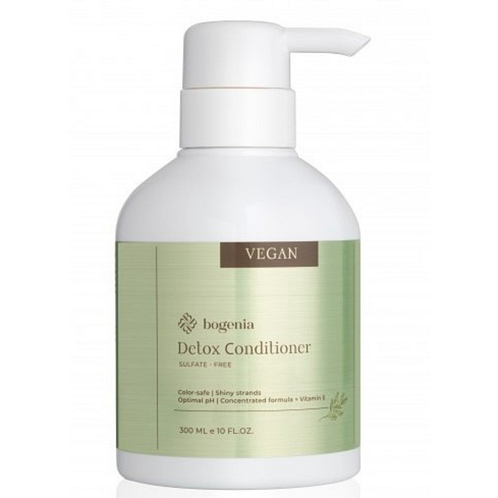 Кондиціонер безсульфатний для волосся Bogenia Vegan Detox BG409 №002 300 мл (4820249558737)